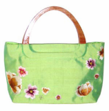 Floral Fashion Embroidered Silk Handbag